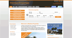 Desktop Screenshot of manilvaproperties.com